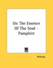 Tapa de On The Essence Of The Soul - Pamphlet