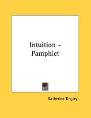 Tapa de Intuition - Pamphlet