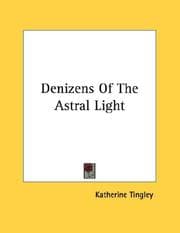Tapa de Denizens Of The Astral Light