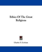 Tapa de Ethics Of The Great Religions