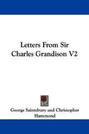 Tapa de Letters From Sir Charles Grandison V2