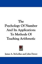 Tapa de The Psychology Of Number And Its Applications To Methods Of Teaching Arithmetic