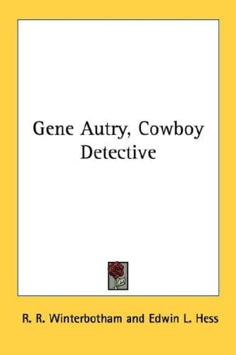 Tapa de Gene Autry, Cowboy Detective