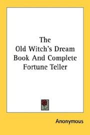 Tapa de The Old Witch's Dream Book And Complete Fortune Teller