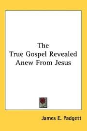 Tapa de The True Gospel Revealed Anew From Jesus