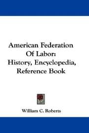 Tapa de American Federation Of Labor