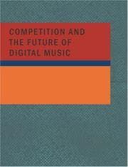 Tapa de COMPETITION AND THE FUTURE OF DIGITAL MUSIC