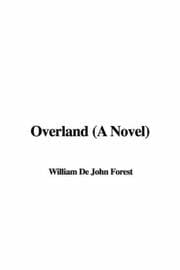 Tapa de Overland (A Novel)