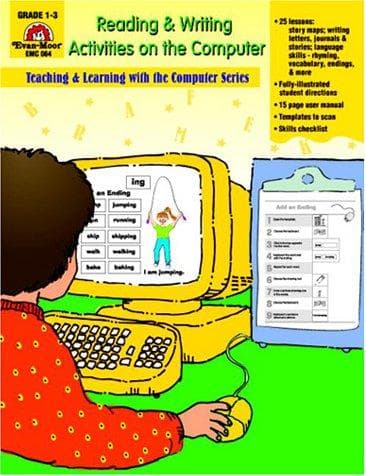 Tapa de Reading and writing activities on the computer