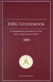 Tapa de St. Anthony's Drg Guidebook 2001 (St Anthony's Drg Guidebook 2001)