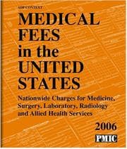 Tapa de Medical Fees in the United States 2006 (Allied Health, Medical Records, Coding & Reimbursement)