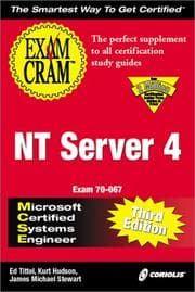 Tapa de MCSE NT Server 4 Exam Cram, Third Edition (Exam: 70-067)