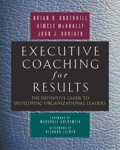 Tapa de Executive coaching for results