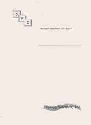 Tapa de Microsoft PowerPoint 2007 Basics