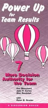 Tapa de More Decision Authority for the Team