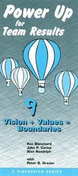 Tapa de Vision + Values = Boundaries
