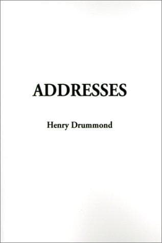 Tapa de Addresses