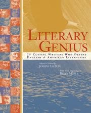 Tapa de Literary genius
