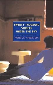 Tapa de Twenty Thousand Streets Under the Sky