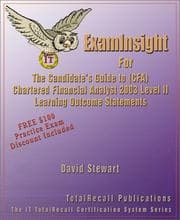 Tapa de Examinsight for the Candidate's Guide to (Cfa) Chartered Financial Analyst 2003 Level II Learning Outcome Statements (InsideScoop)