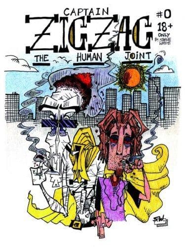 Tapa de Captain Zig Zag / Black Lungs The Cat