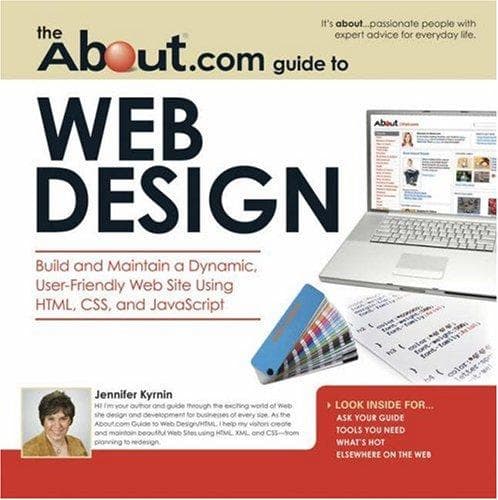 Tapa de About.com Guide to Web Design