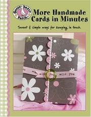 Tapa de Gooseberry Patch More Handmade Cards in Minutes (Leisure Arts #4350)