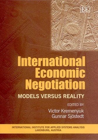 Tapa de International economic negotiation