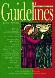Tapa de Guidelines January - April 2003