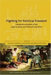 Tapa de Fighting for political freedom