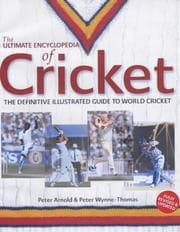 Tapa de The ultimate encyclopedia of cricket