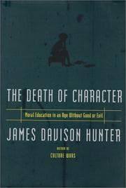 Tapa de The death of character