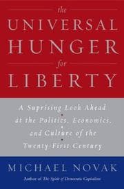 Tapa de The universal hunger for liberty