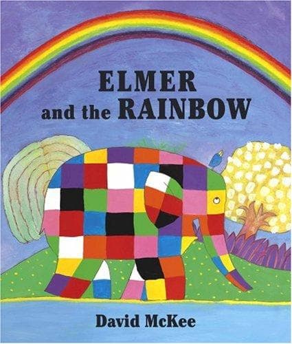 Tapa de Elmer and the rainbow