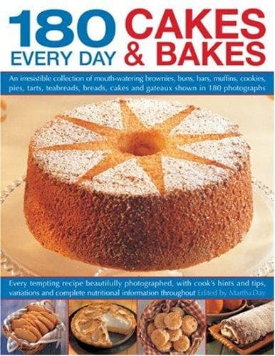 Tapa de 180 Every Day Cakes & Bakes