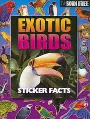 Tapa de Born Free Exotic Birds Sticker Facts with Sticker