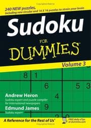 Tapa de Sudoku for Dummies, Volume 3