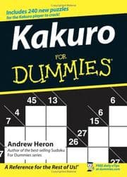 Tapa de Kakuro For Dummies