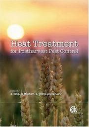 Tapa de Heat treatments for postharvest pest control