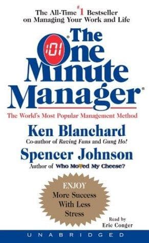 Tapa de One Minute Manager