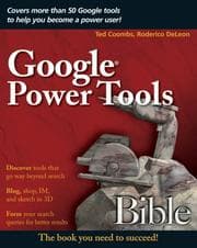 Tapa de Google power tools bible