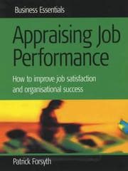 Tapa de Appraising Job Performance