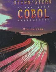 Tapa de Structured COBOL Programming, 8th Edition
