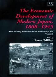 Tapa de The Economic Development of Modern Japan, 1868-1945