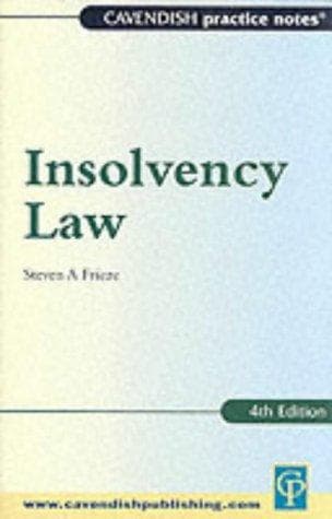 Tapa de Insolvency law
