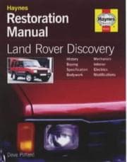 Tapa de Land Rover Discovery Restoration Manual (Haynes Restoration Manuals)
