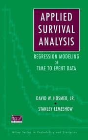 Tapa de Applied survival analysis