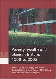 Tapa de Poverty, wealth and place in Britain, 1968 to 2005