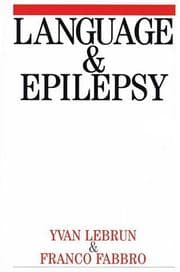 Tapa de Language and epilepsy