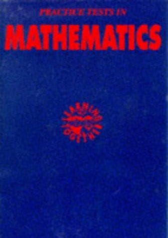 Tapa de Practice tests in mathematics